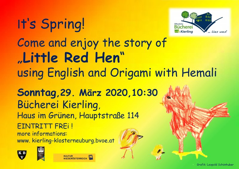 Plakat Little Red Hen