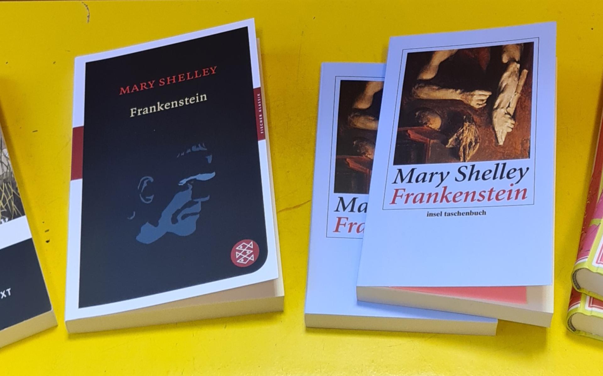 Mary Shelley Frankenstein Leseexemplare