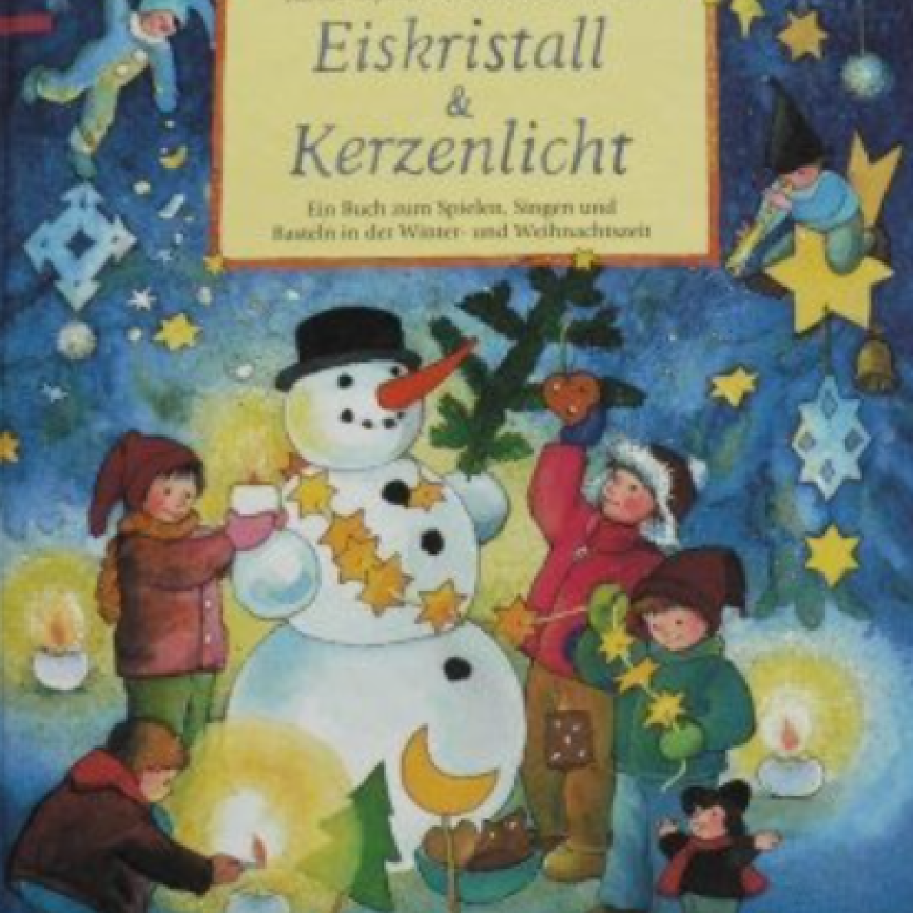 Buchcover Eiskristall und Kerzenlicht